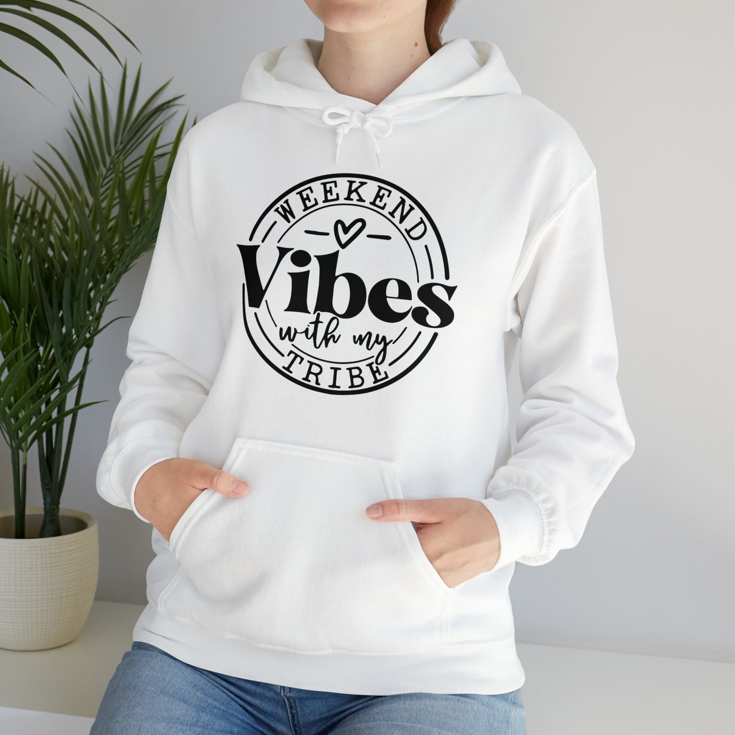 Vibes with my Tribe-Unisex Heavy Blend™ Hooded Sweatshirt