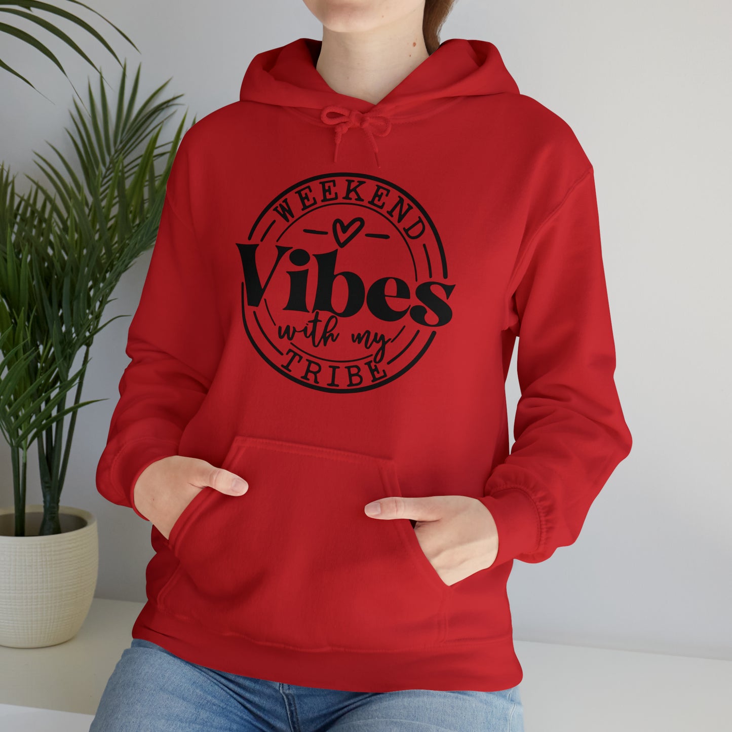Vibes with my Tribe-Unisex Heavy Blend™ Hooded Sweatshirt