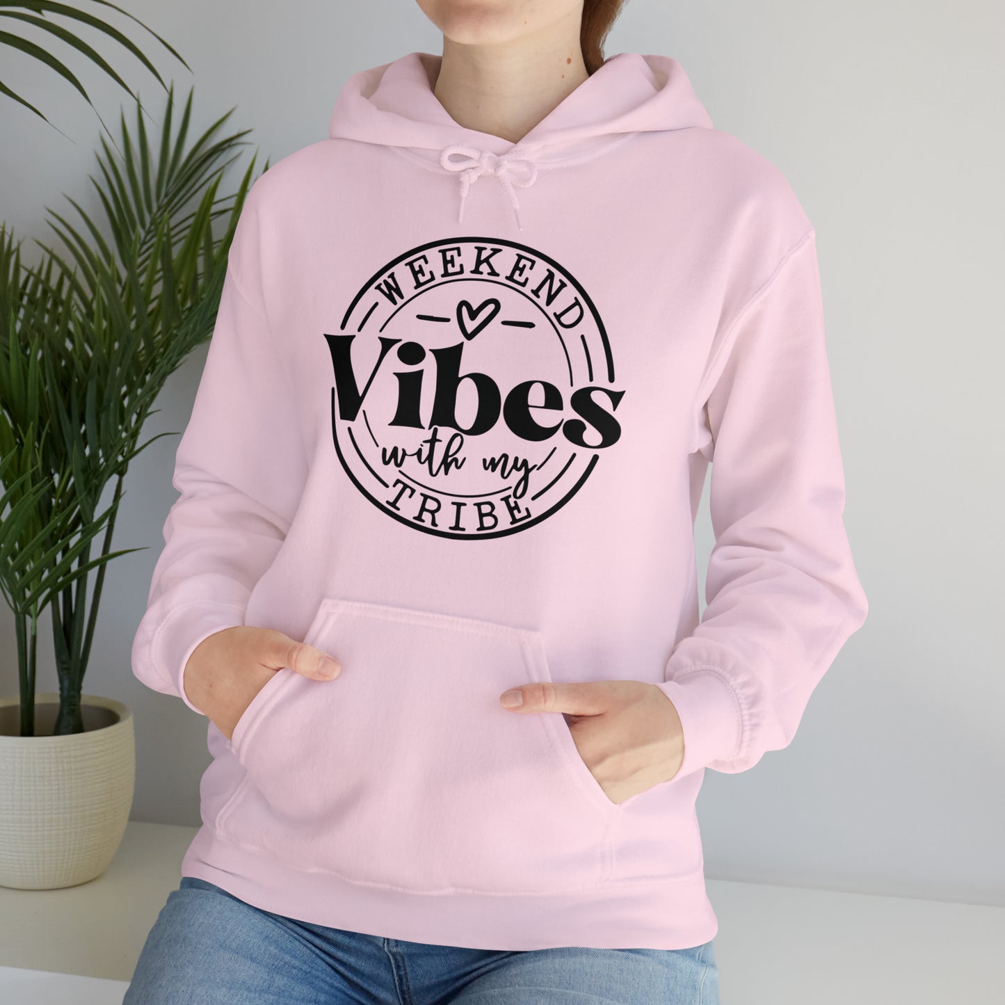 Vibes with my Tribe-Unisex Heavy Blend™ Hooded Sweatshirt