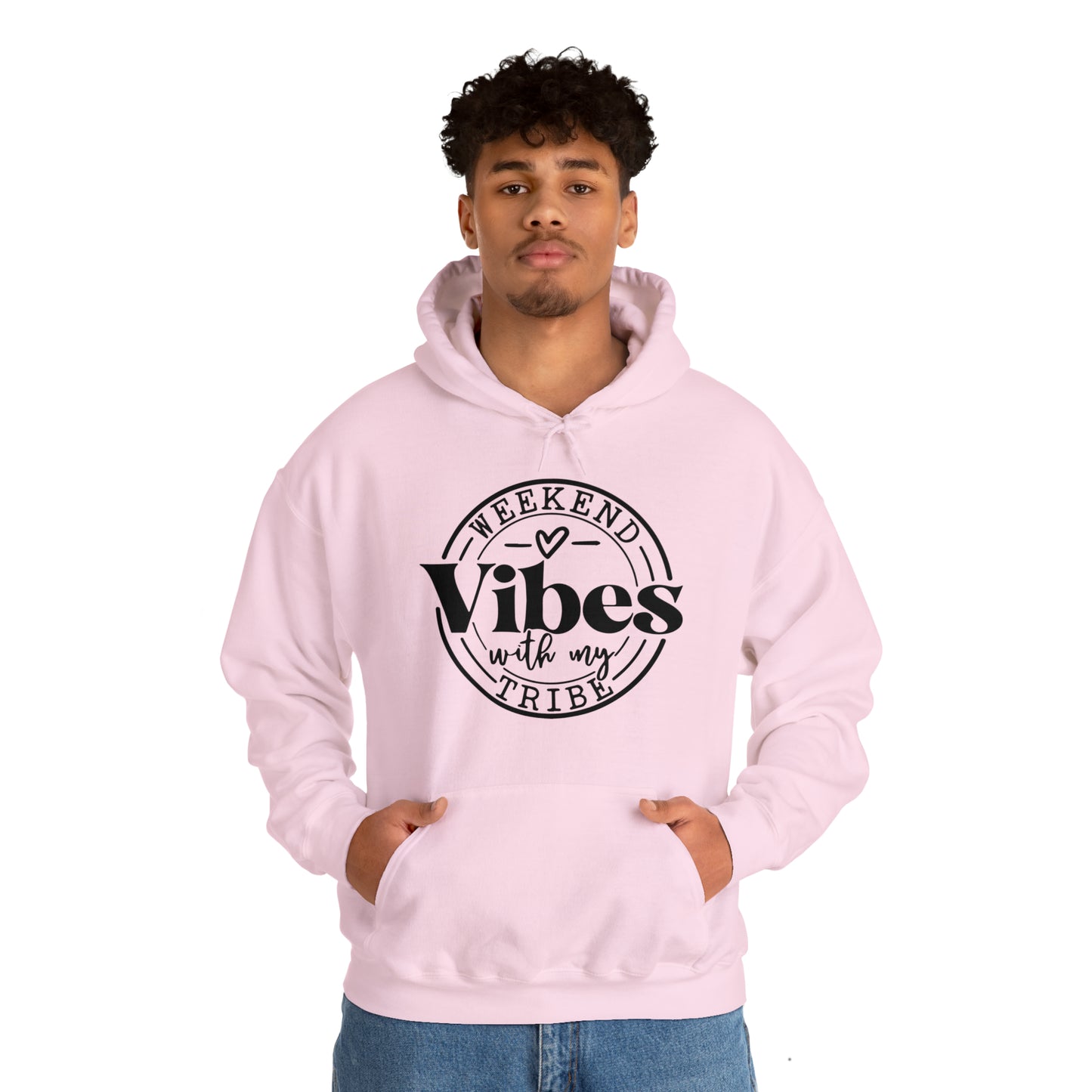 Vibes with my Tribe-Unisex Heavy Blend™ Hooded Sweatshirt