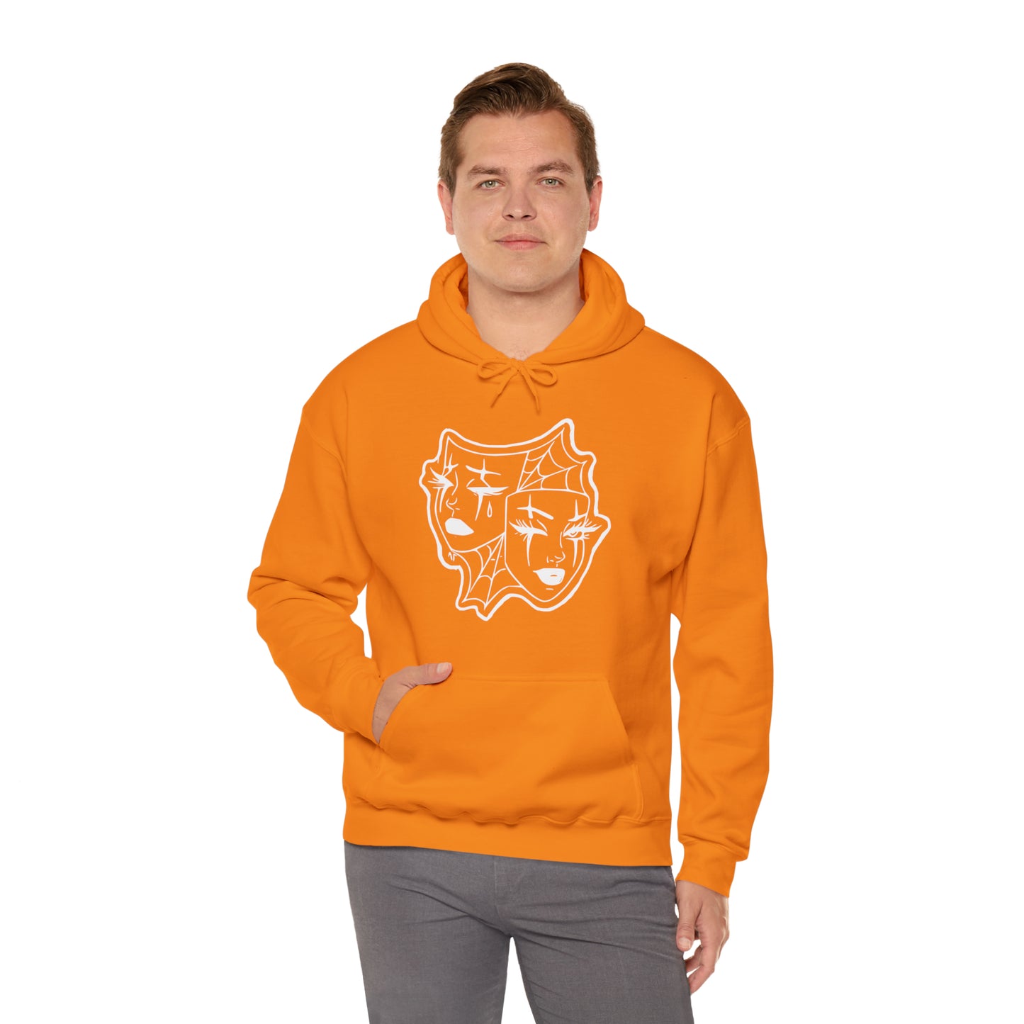 Faces - Unisex Heavy Blend™ Hooded Sweatshirt