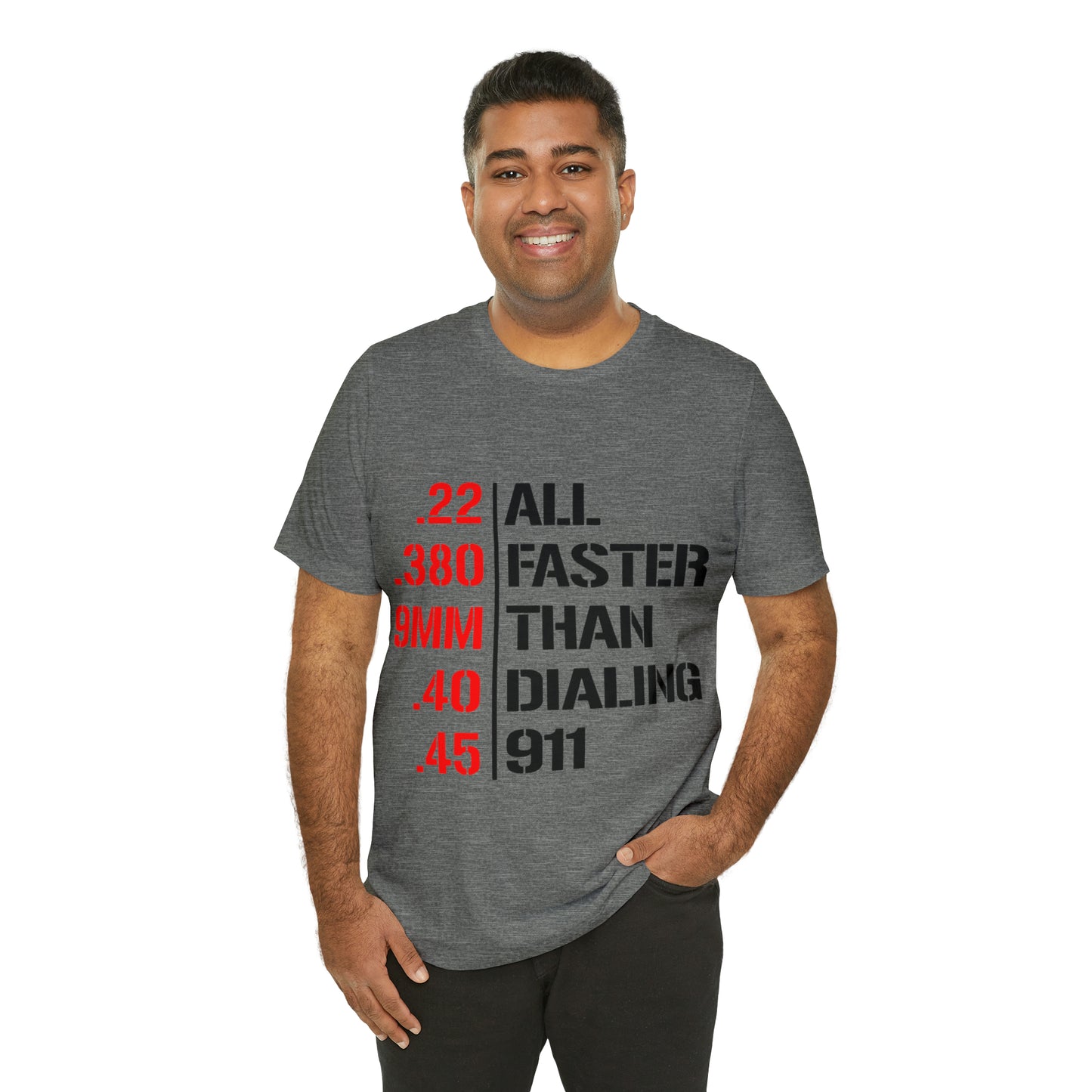 911 - Unisex Jersey Short Sleeve Tee