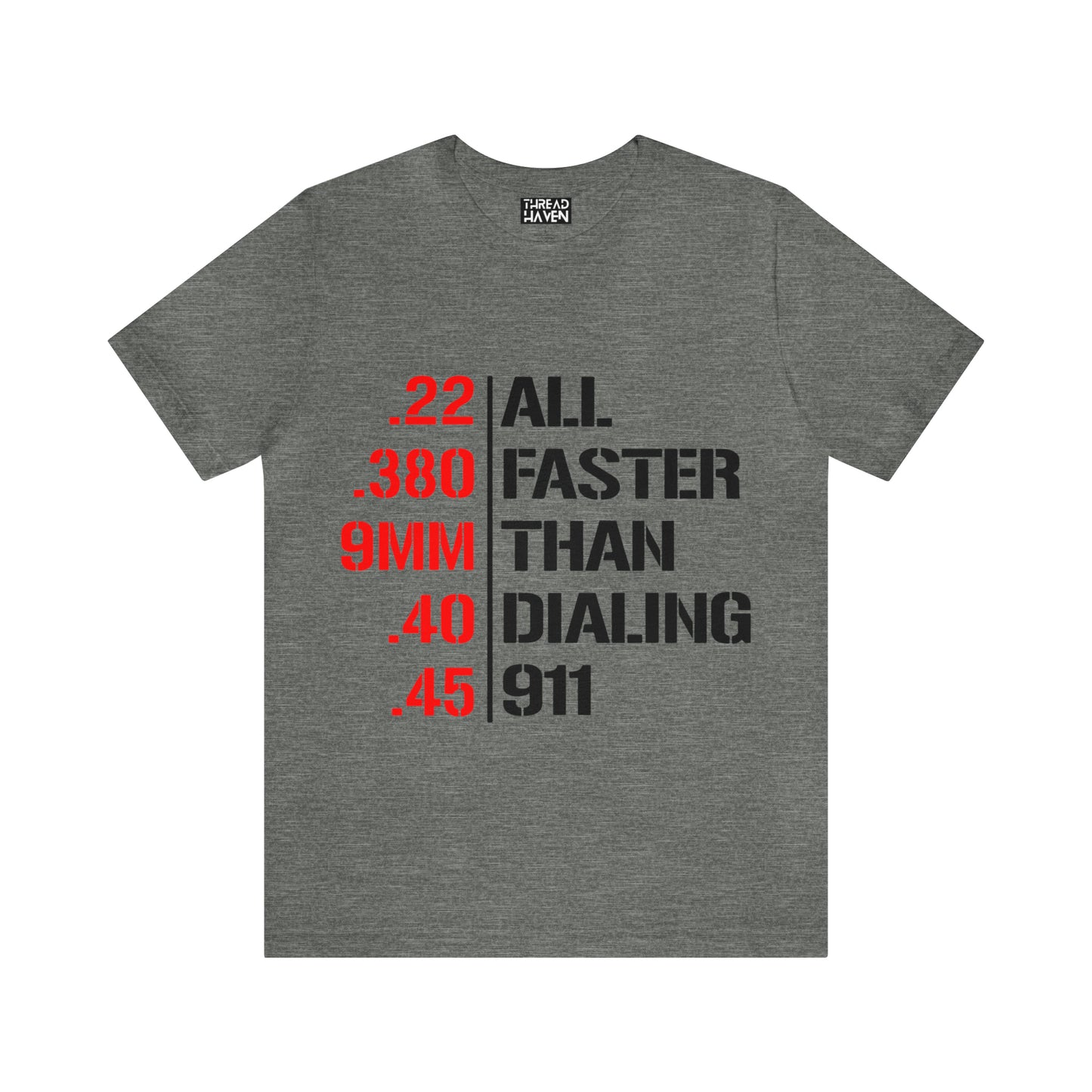 911 - Unisex Jersey Short Sleeve Tee