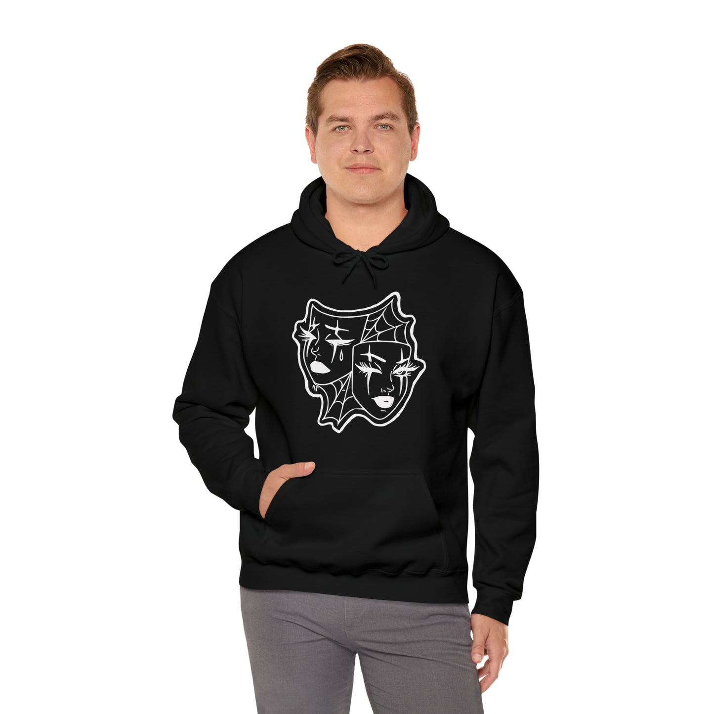 Faces - Unisex Heavy Blend™ Hooded Sweatshirt