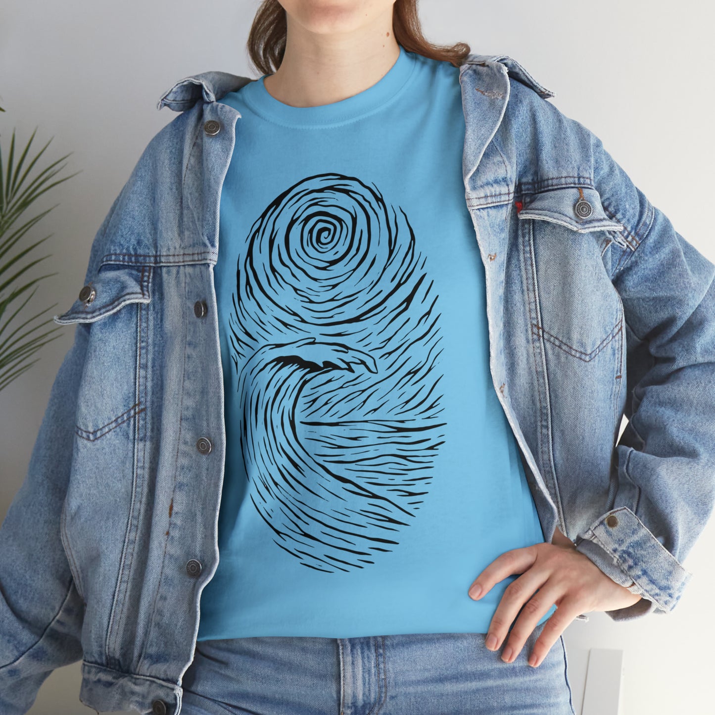 Wave - Unisex Heavy Cotton Tee
